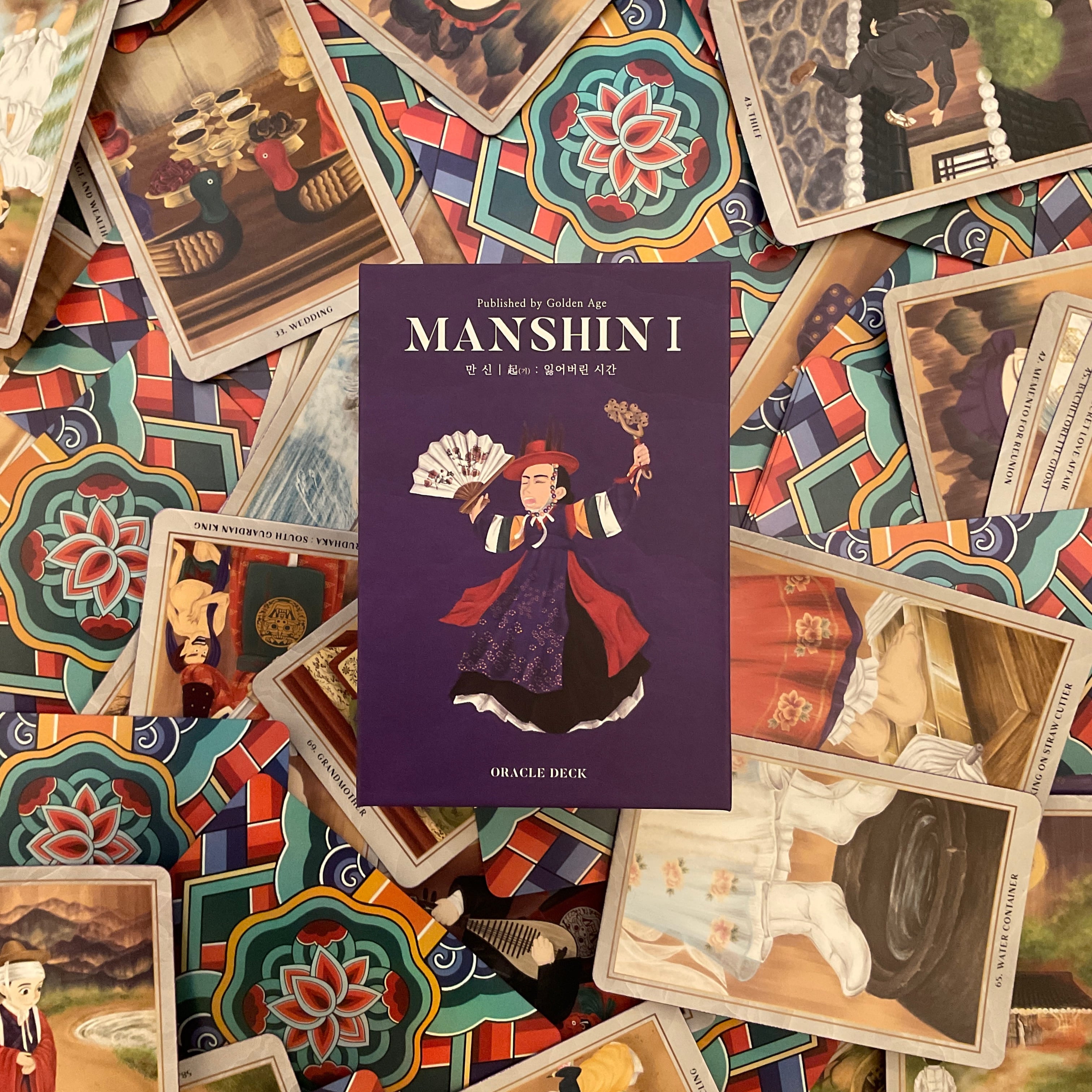 Korean Shamanism Manshin Oracle Tarot Cards Main Image