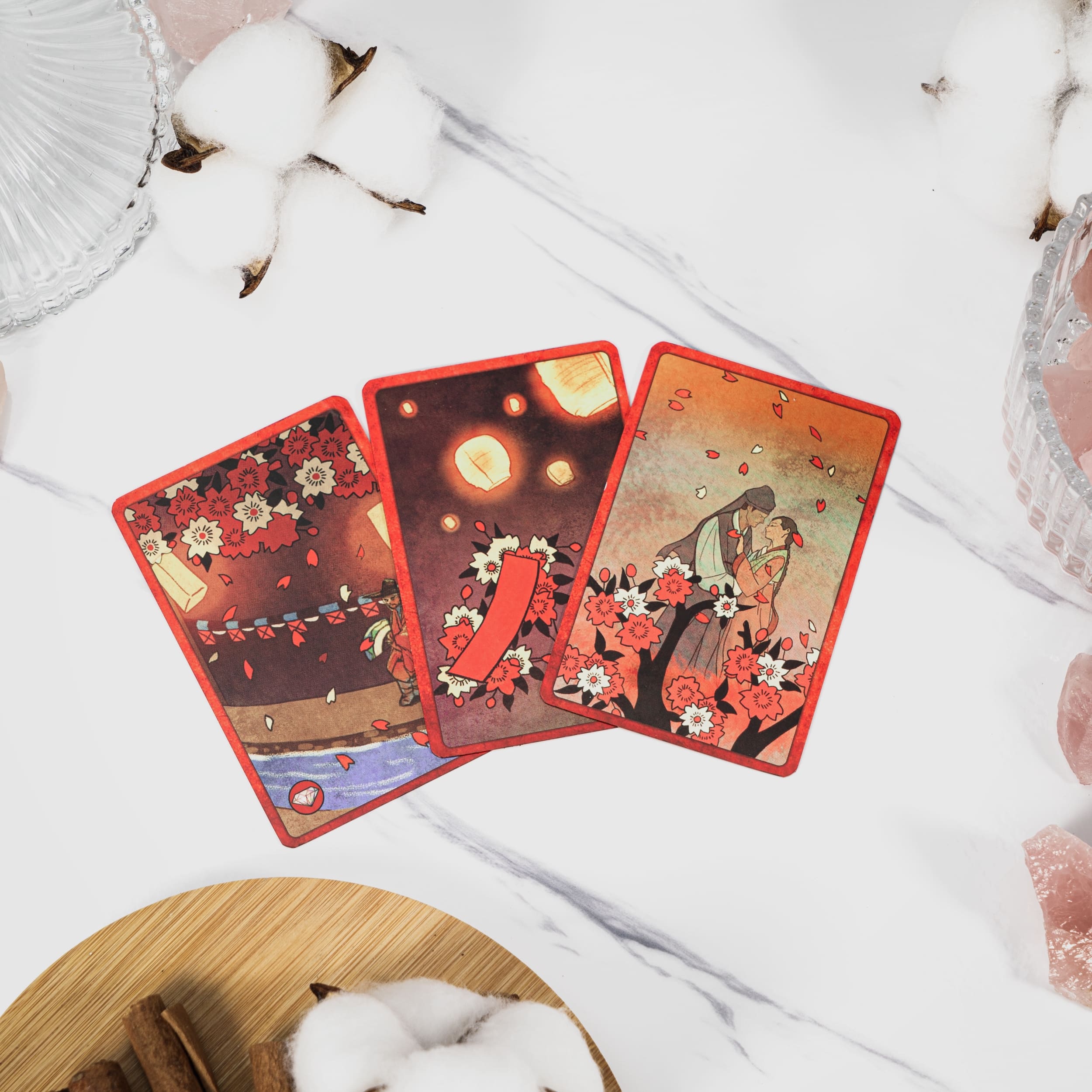 Four Seasons Hwatu Oracle Cards Sub Image