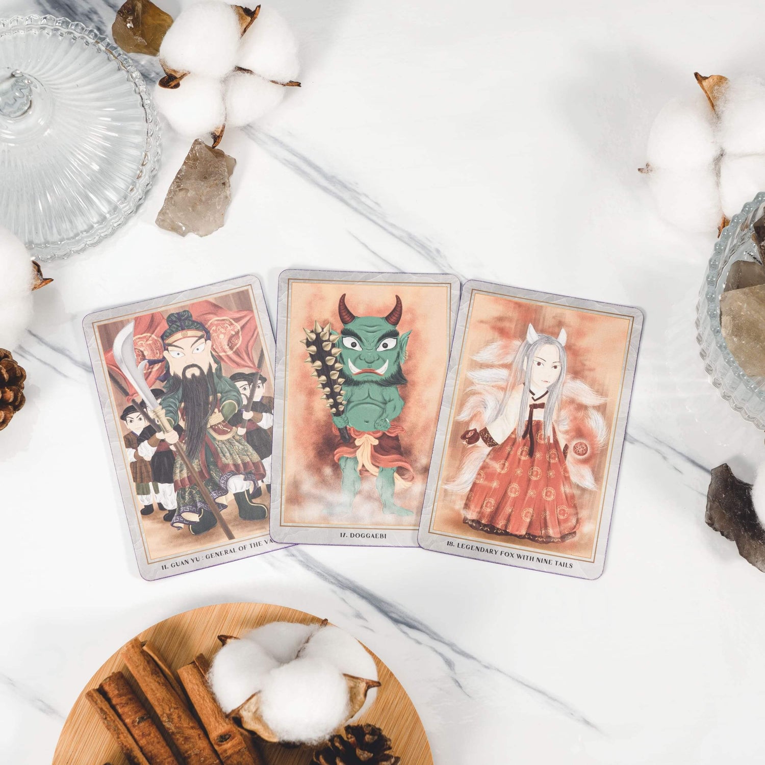 Korean Shamanism Manshin Oracle Tarot Cards Sub Image