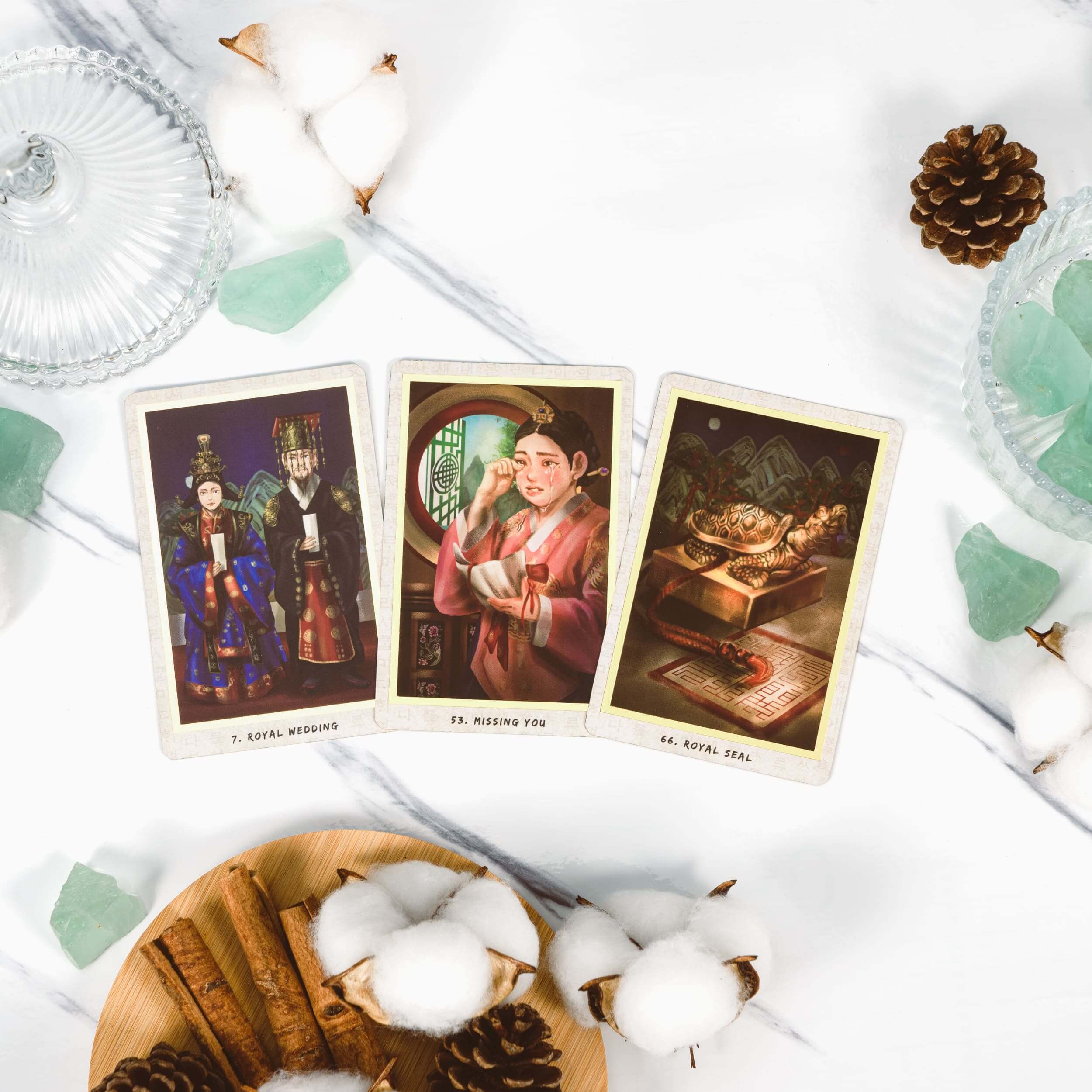 Korean Secret of The Kingdom Oracle Tarot Cards Sub Image