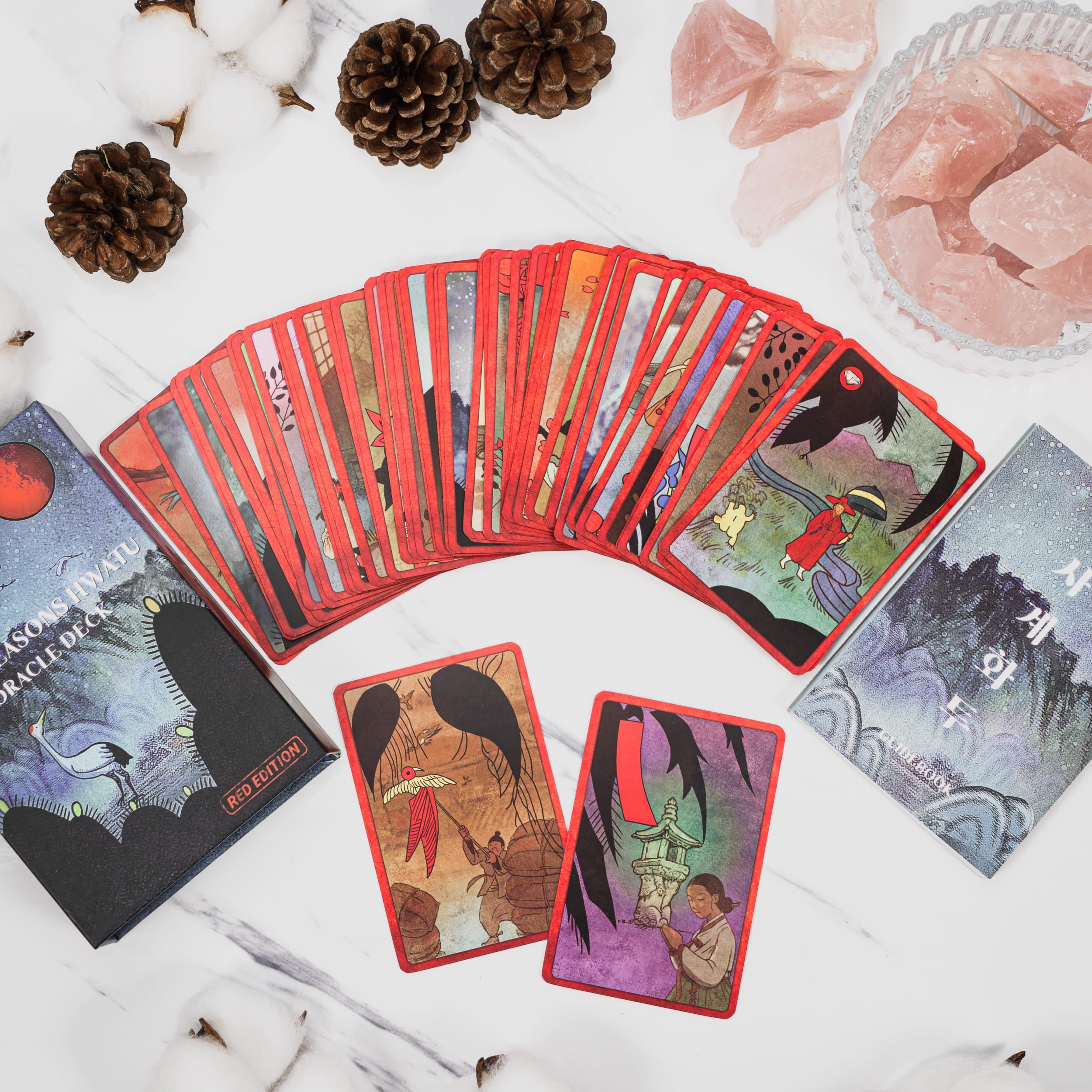 Four Seasons Hwatu Oracle Cards Sub Image