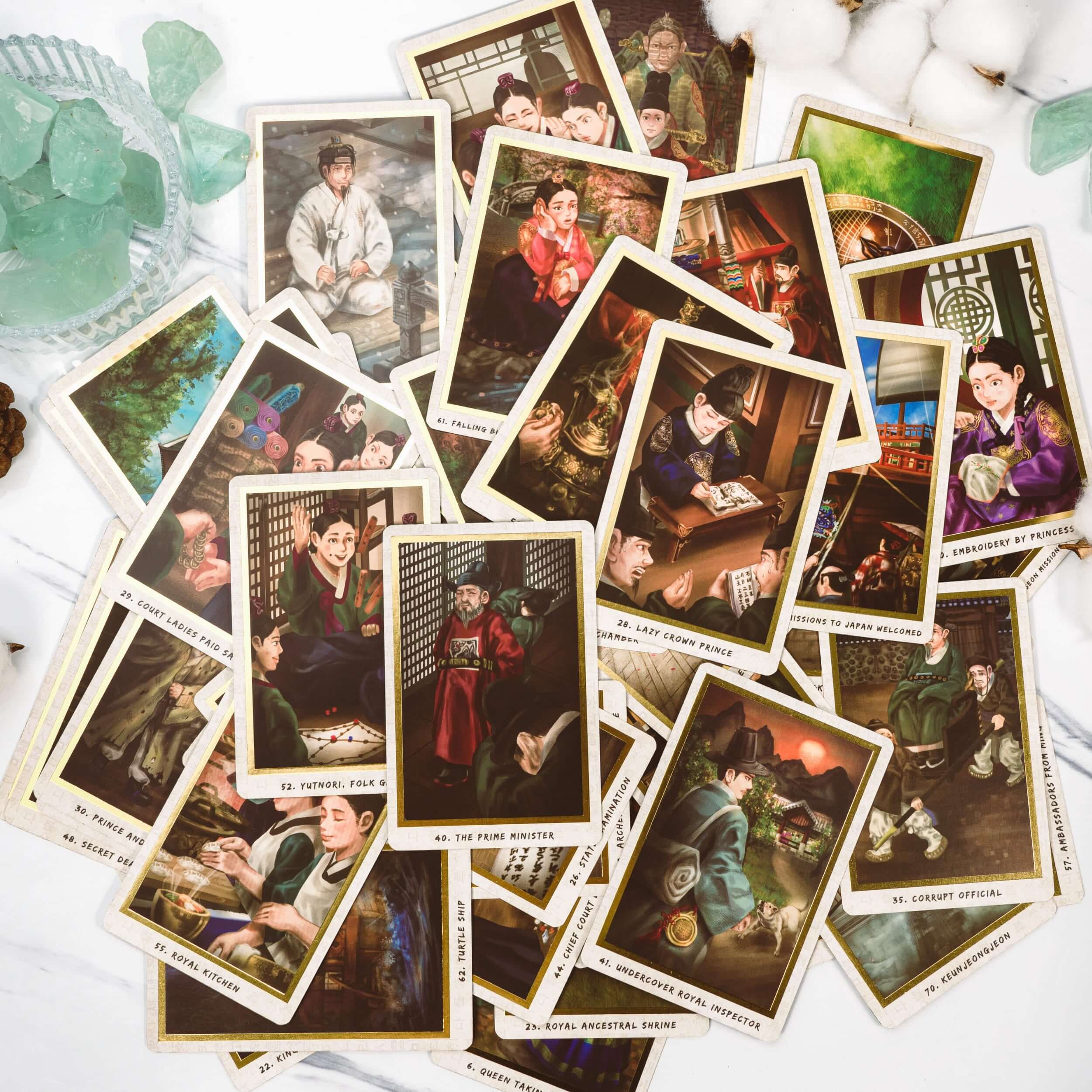 Korean Secret of The Kingdom Oracle Tarot Cards Sub Image