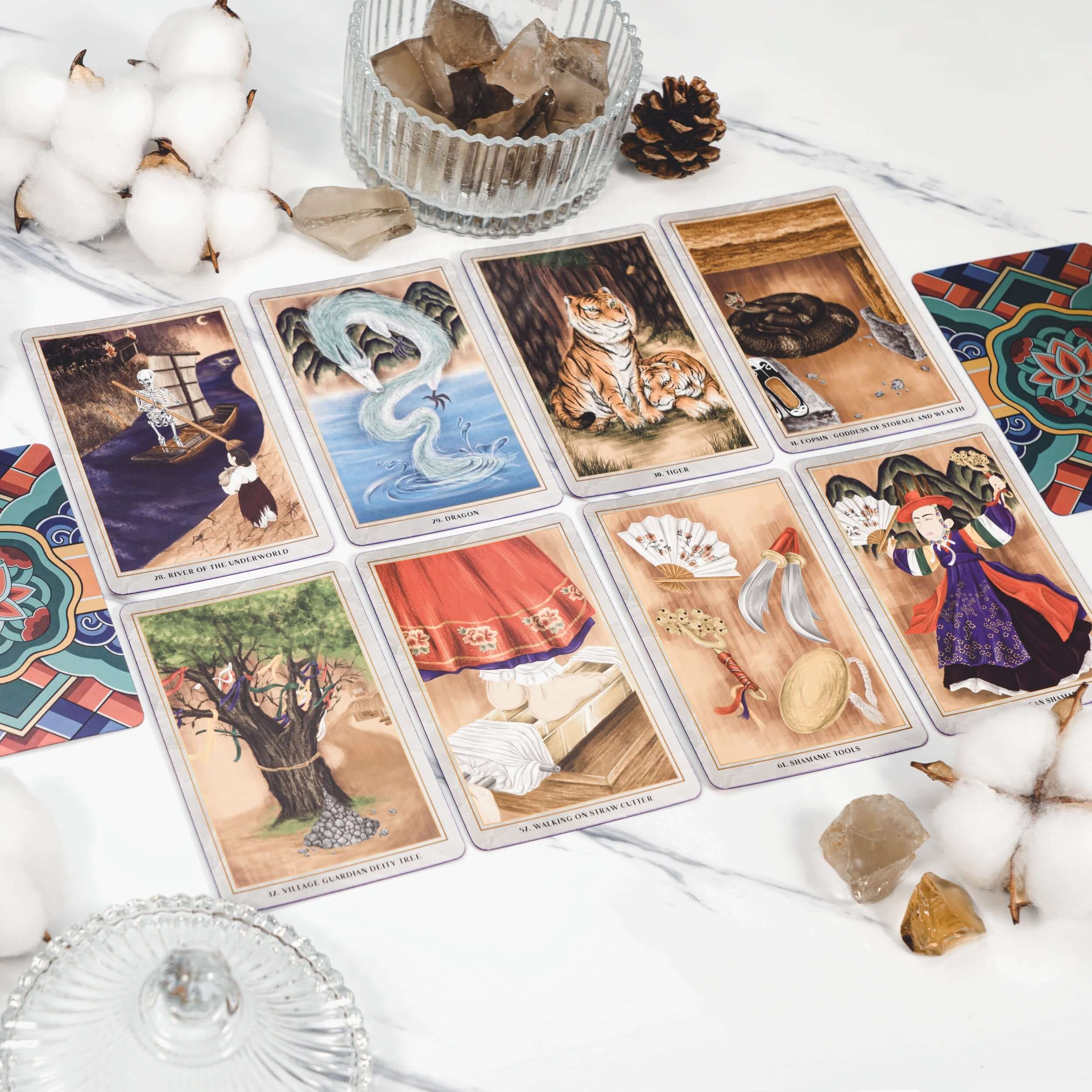 Korean Shamanism Manshin Oracle Tarot Cards Sub Image