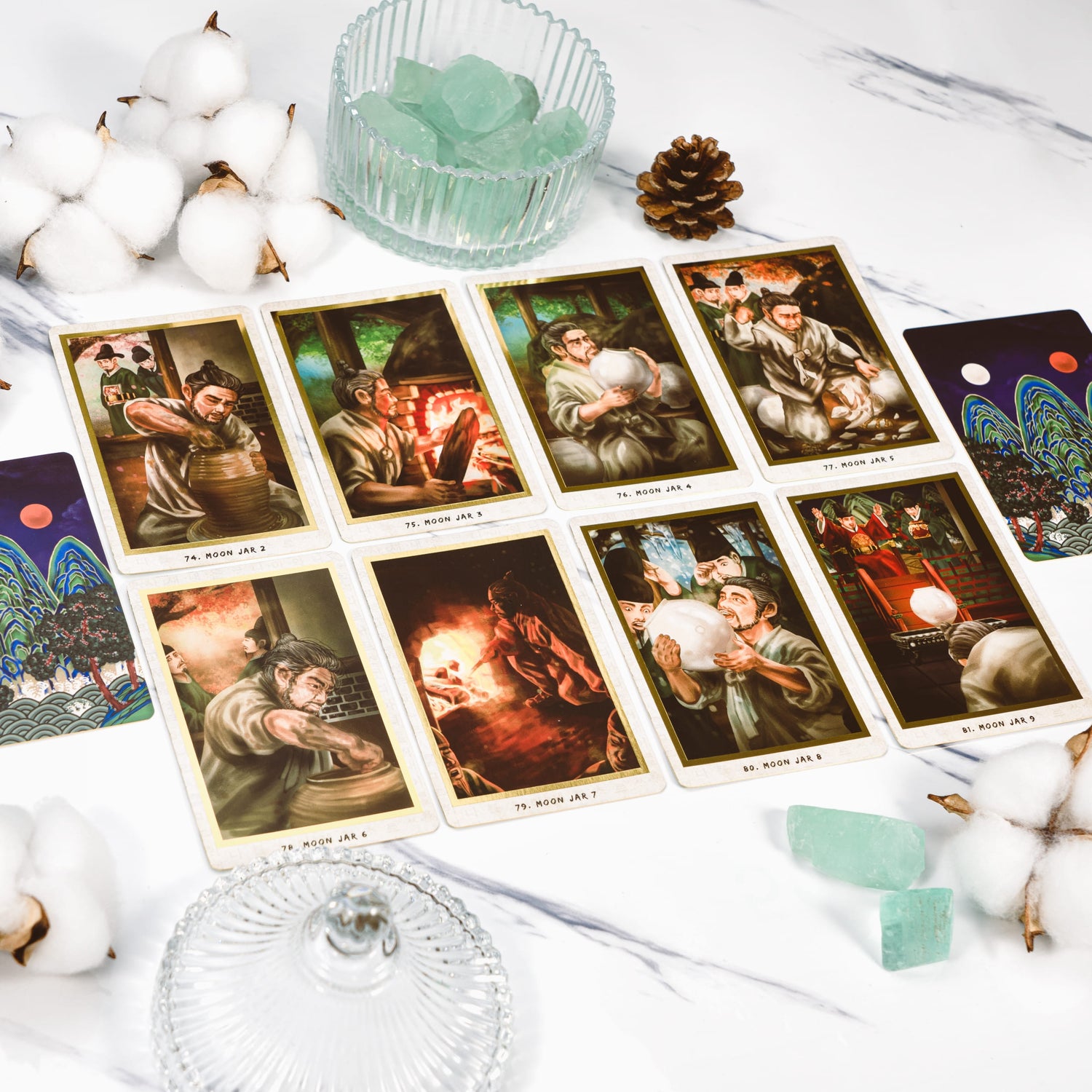 Korean Secret of The Kingdom Oracle Tarot Cards Sub Image